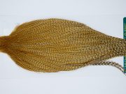 11882 Hebert Dry Fly Hackle Pro Grade Rooster Cape Medium Barred Ginger Ties Size 8-20