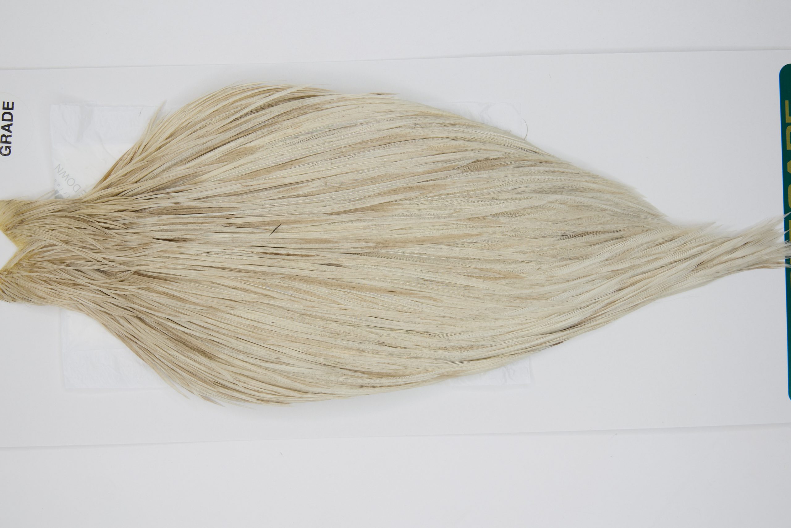 11898 Hebert Dry Fly Hackle Pro Grade Rooster Cape Pale Watery Dun Ties Size 6-20