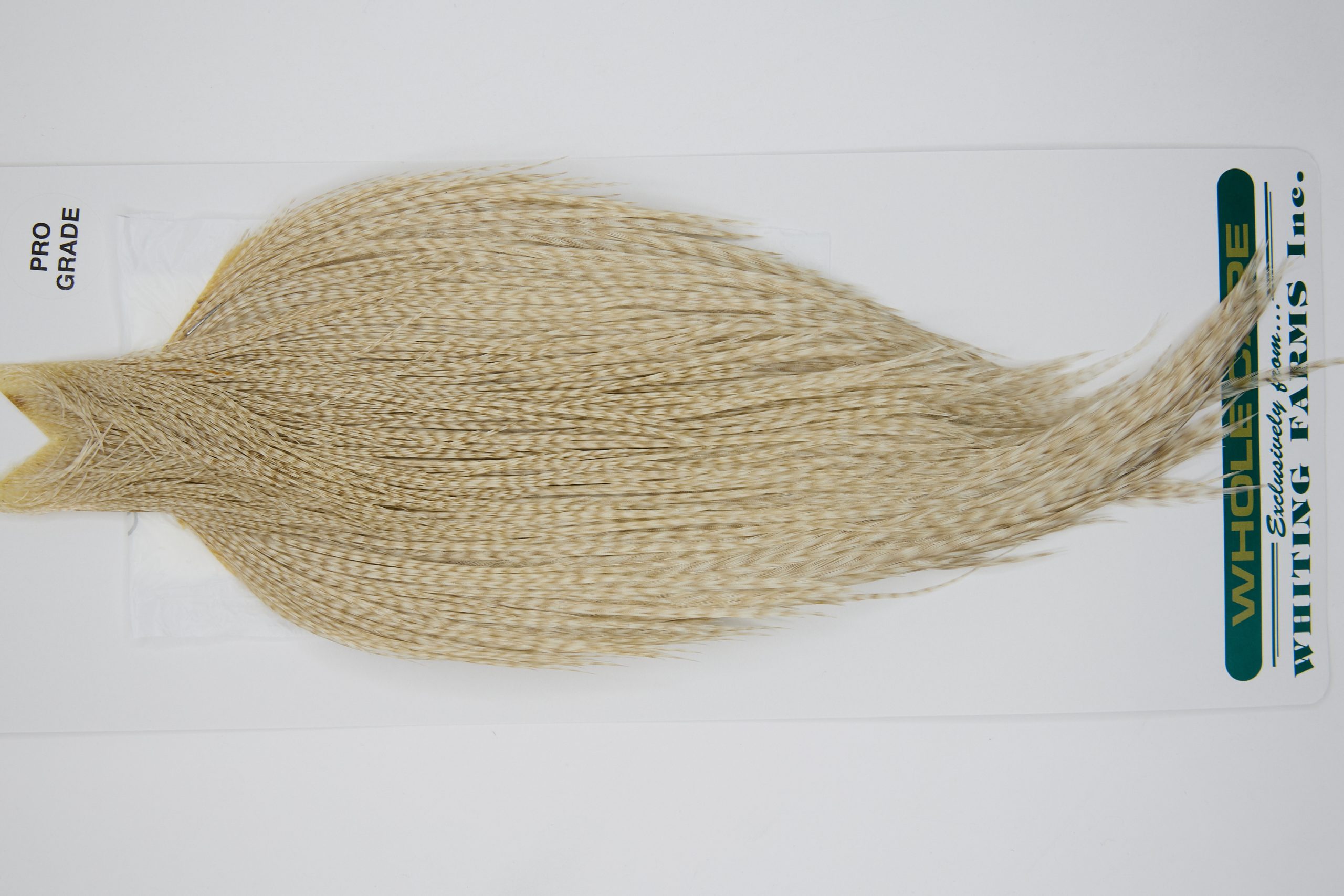 11903 Hebert Dry Fly Hackle Pro Grade Rooster Cape Pale Watery Dun Ties Size 10-24