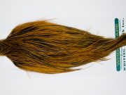 11910 Hebert Dry Fly Hackle Silver Grade Rooster Cape Furnace Ties Size 10-24