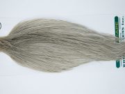 11938 Hebert Dry Fly Hackle Silver Grade Rooster Cape Light Grey Dun Ties Size 10-22
