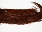 11952 Hebert Dry Fly Hackle Gold Grade Rooster Saddle Coachman Brown Ties Size 12-16