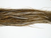 11964 Hebert Dry Fly Hackle Gold Grade Rooster Saddle Dark Brown Dun Ties Size 14-16