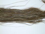 11985 Hebert Dry Fly Hackle Silver Grade Rooster Saddle Medium Grey Dun Ties Size 16-18