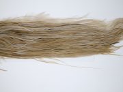 11994 Hebert Dry Fly Hackle Silver Grade Rooster Saddle Medium Brown Dun Ties Size 14-16