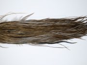 12004 Hebert Dry Fly Hackle Silver Grade Rooster Saddle Brown Grey Dun Ties Size 10-14