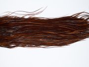 12013 Hebert Dry Fly Hackle Silver Grade Rooster Saddle Coachman Brown Ties Size 10-16