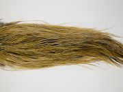 12025 Hebert Dry Fly Hackle Silver Grade Rooster Saddle Golden Badger Ties Size 14-18