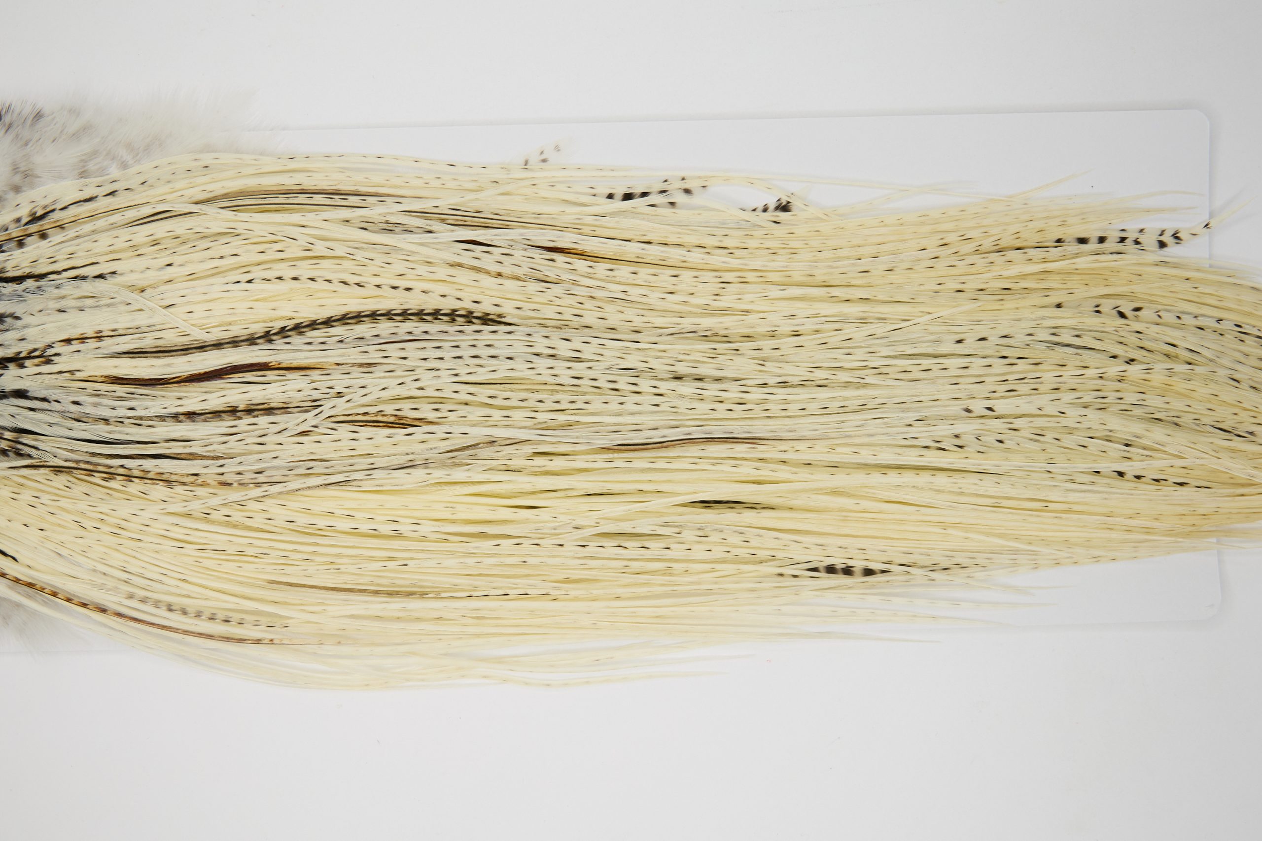 12054 Hebert Dry Fly Hackle Bronze Grade Rooster Saddle Unique Variant Ties Size 14-16