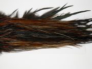 12081 Hebert Dry Fly Hackle Pro Grade Rooster Saddle Furnace Ties Size 12-16