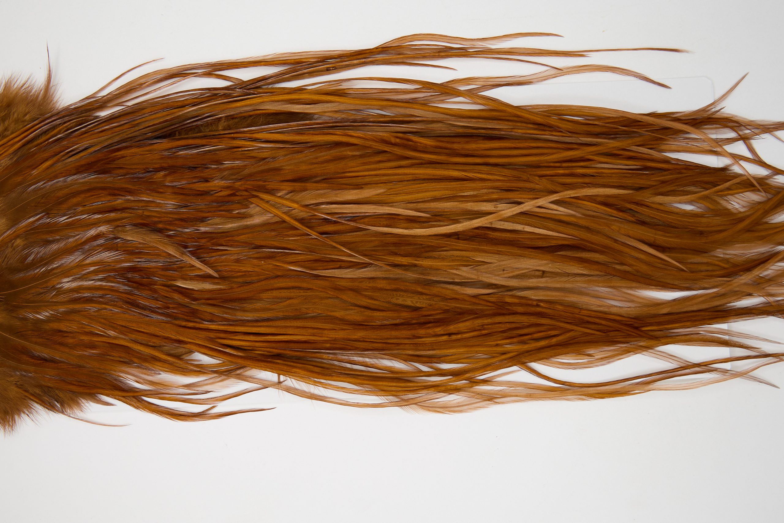 12097 Hebert Dry Fly Hackle Pro Grade Rooster Saddle Coachman Brown Ties Size 10-16