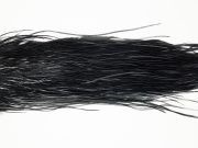 12107 Hebert Dry Fly Hackle Pro Grade Rooster Saddle Black Ties Size 12-14