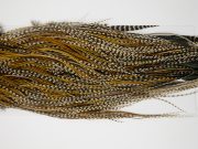 12125 Hebert Dry Fly Hackle Pro Grade Rooster Saddle Grizzly Variant Ties Size 14-18