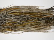 12126 Hebert Dry Fly Hackle Pro Grade Rooster Saddle Grizzly Variant Ties Size 12-16