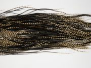 12128 Hebert Dry Fly Hackle Pro Grade Rooster Saddle Grizzly Variant Ties Size 14-16