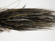 12129 Hebert Dry Fly Hackle Pro Grade Rooster Saddle Grizzly Variant Ties Size 14-18