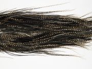 12131 Hebert Dry Fly Hackle Pro Grade Rooster Saddle Grizzly Variant Ties Size 14-16