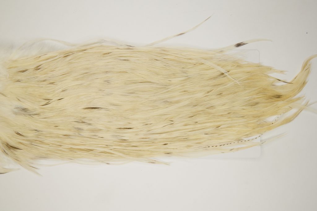 12137 Hebert Dry Fly Hackle Pro Grade Rooster Saddle Grizzly Variant Ties Size 10-14