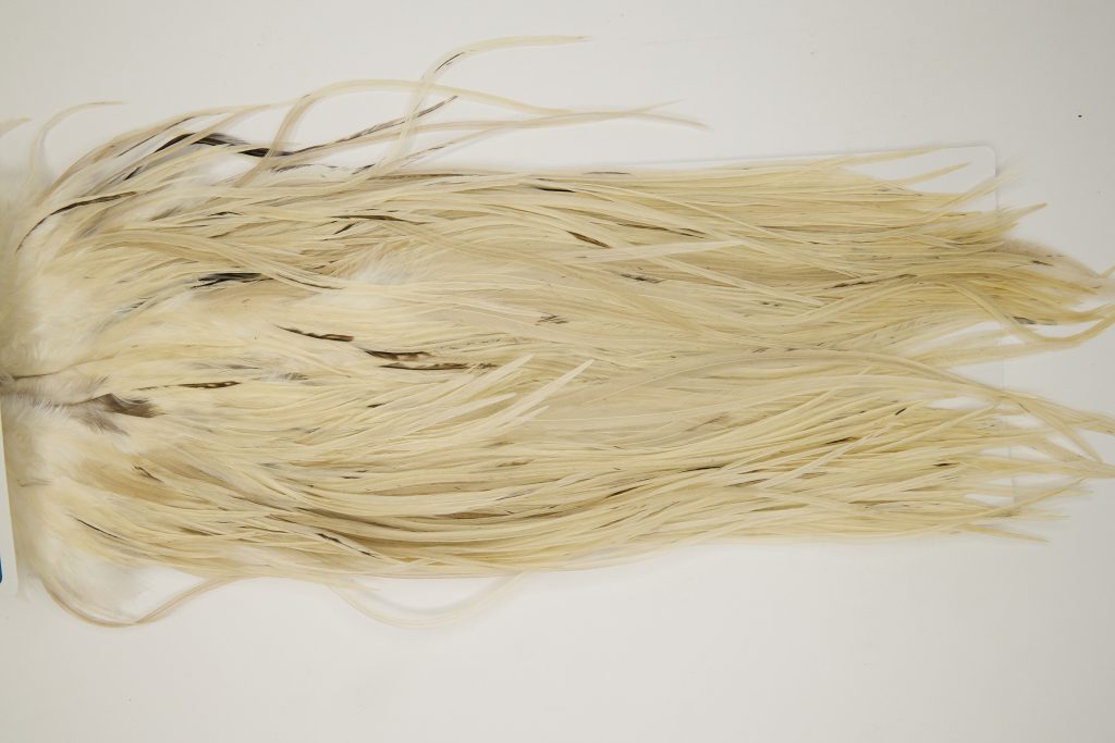 12138 Hebert Dry Fly Hackle Pro Grade Rooster Saddle Grizzly Variant Ties Size 10-14