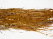 12153 Hebert Dry Fly Hackle Pro Grade Rooster Saddle Light Brown Ties Size 16-18