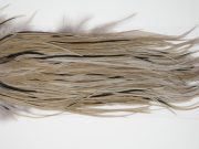 12158 Hebert Dry Fly Hackle Pro Grade Rooster Saddle Medium Grey Dun Ties Size 14-18