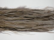 12165 Hebert Dry Fly Hackle Pro Grade Rooster Saddle Medium Grey Dun Ties Size 14-18