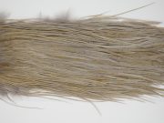 12168 Hebert Dry Fly Hackle Pro Grade Rooster Saddle Medium Grey Dun Ties Size 14-18