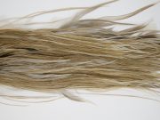 12181 Hebert Dry Fly Hackle Pro Grade Rooster Saddle Medium Brown Dun Ties Size 12-14