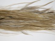 12181 Hebert Dry Fly Hackle Pro Grade Rooster Saddle Medium Brown Dun Ties Size 12-14