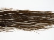12198 Hebert Dry Fly Hackle Pro Grade Rooster Saddle Dark Brown Dun Ties Size 12-16