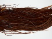 12203A Hebert Dry Fly Hackle Bronze Grade Rooster Saddle Coachman Brown Ties Size 10-14