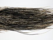 12225 Hebert Dry Fly Hackle Bronze Grade Rooster Saddle Grizzly Variant Ties Size 14-18