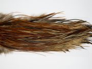 12233 Hebert Dry Fly Hackle Bronze Grade Rooster Saddle Furnace Ties Size 14-16