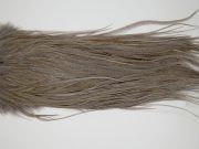 12242 Hebert Dry Fly Hackle Bronze Grade Rooster Saddle Medium Grey Dun Ties Size 12-16