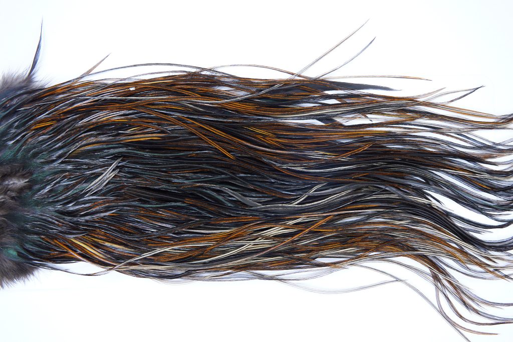 2324 Yellowstone Dry Fly Hackle Grade 3 Rooster Saddle Furnace Ties Size 14-16