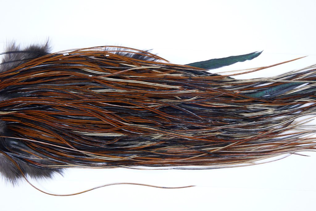 2327 Yellowstone Dry Fly Hackle Grade 3 Rooster Saddle Furnace Ties Size 14-16