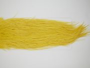 10705 Whiting Dry Fly Hackle Silver Grade Rooster Saddle Pale Yellow Ties Size 12-14