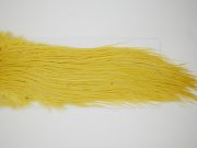 10706 Whiting Dry Fly Hackle Silver Grade Rooster Saddle Pale Yellow Ties Size 14-18
