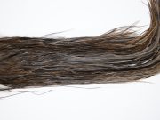 12318 Hebert Dry Fly Hackle Gold Grade Rooster Saddle Dark Grey Dun Ties Size 12-14