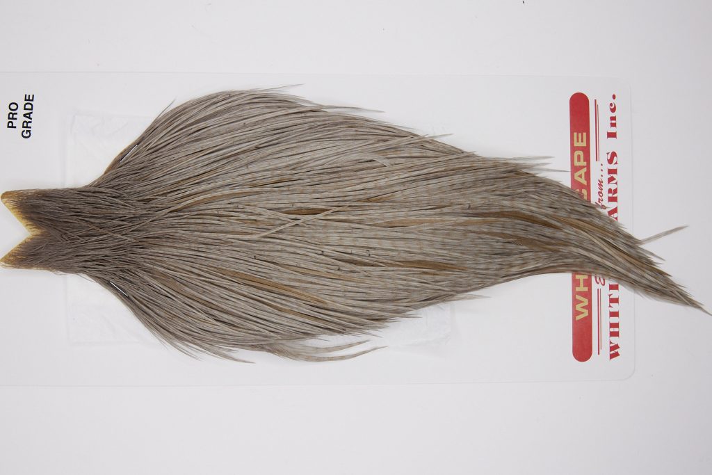 12323 Whiting Dry Fly Hackle Pro Grade Rooster Cape Medium Dun Ties Size 8-20