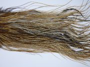 1617 Whiting Wet Fly Hackle Silver Grade Midge Saddle Barred Medium Ginger Ties Size 16-18