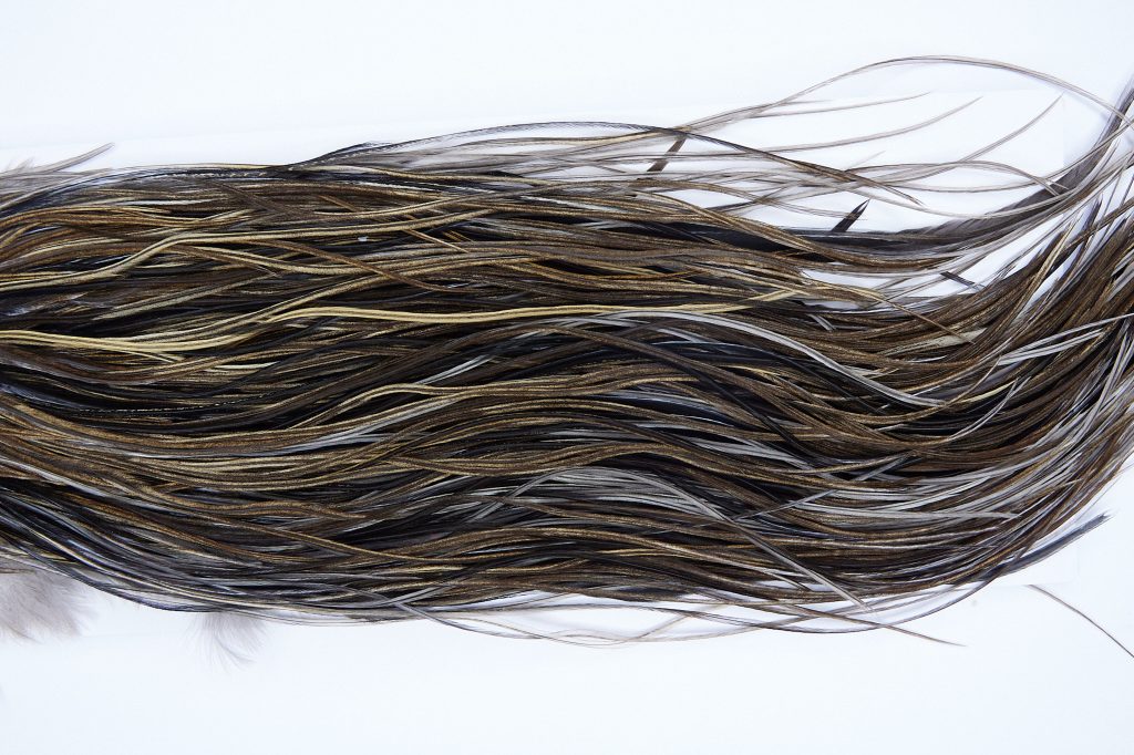 Grade 3 Rooster Saddle Vermiculated Dun Ties Size 14-18