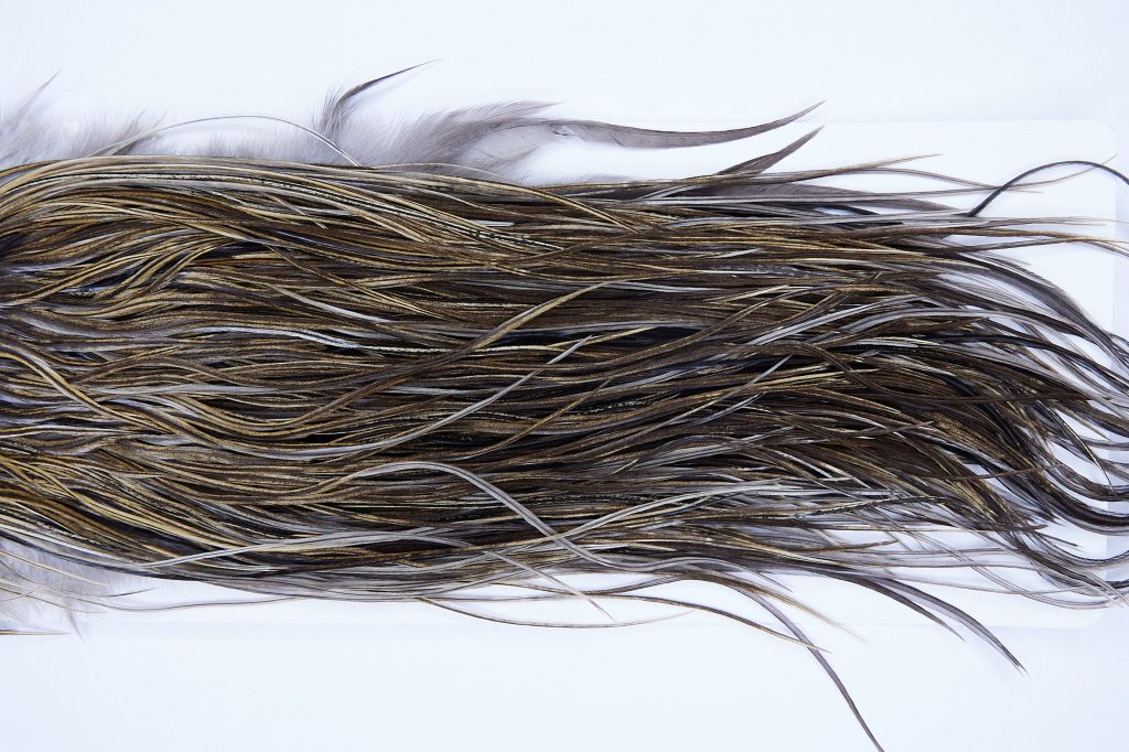 Grade 3 Rooster Saddle Vermiculated Dun Ties Size 14-16