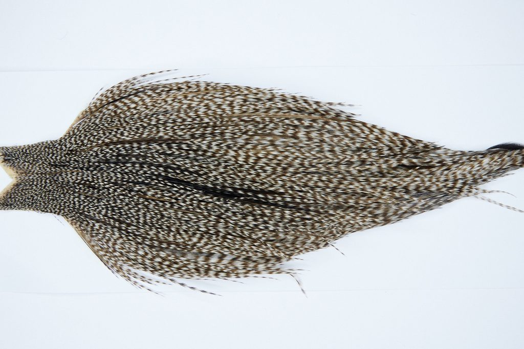 2462 Yellowstone Dry Fly Hackle Grade 2 Rooster Cape Dun Grizzly Ties Size 10-22