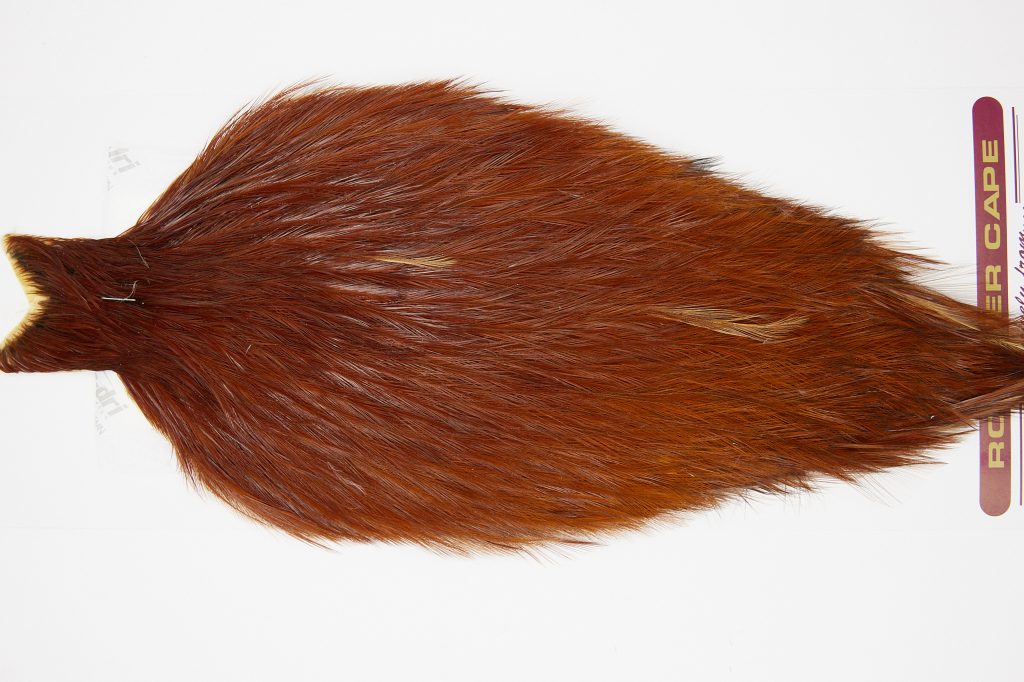 4606 Coq De Leon Dry Fly Hackle None Rooster Cape Brown Ties Size NA