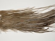 7265 JimsFlyCo Dry Fly Hackle Grade 1 Rooster Saddle Medium Dun Ties Size 14-16