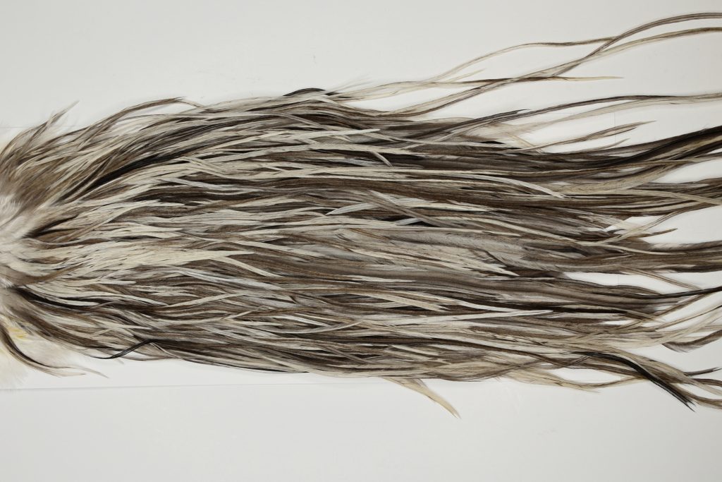 7276 JimsFlyCo Dry Fly Hackle Grade 1 Rooster Saddle Variant Ties Size 14-16