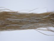 9341 JimsFlyCo Dry Fly Hackle Rhodium Rooster Saddle Medium Dun Ties Size 12-14