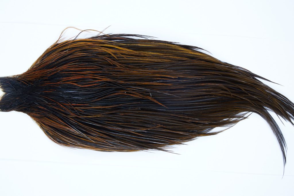 9457 JimsFlyCo Dry Fly Hackle Grade 1 Rooster Cape Grizzly Dun Variant Ties Size 10-24