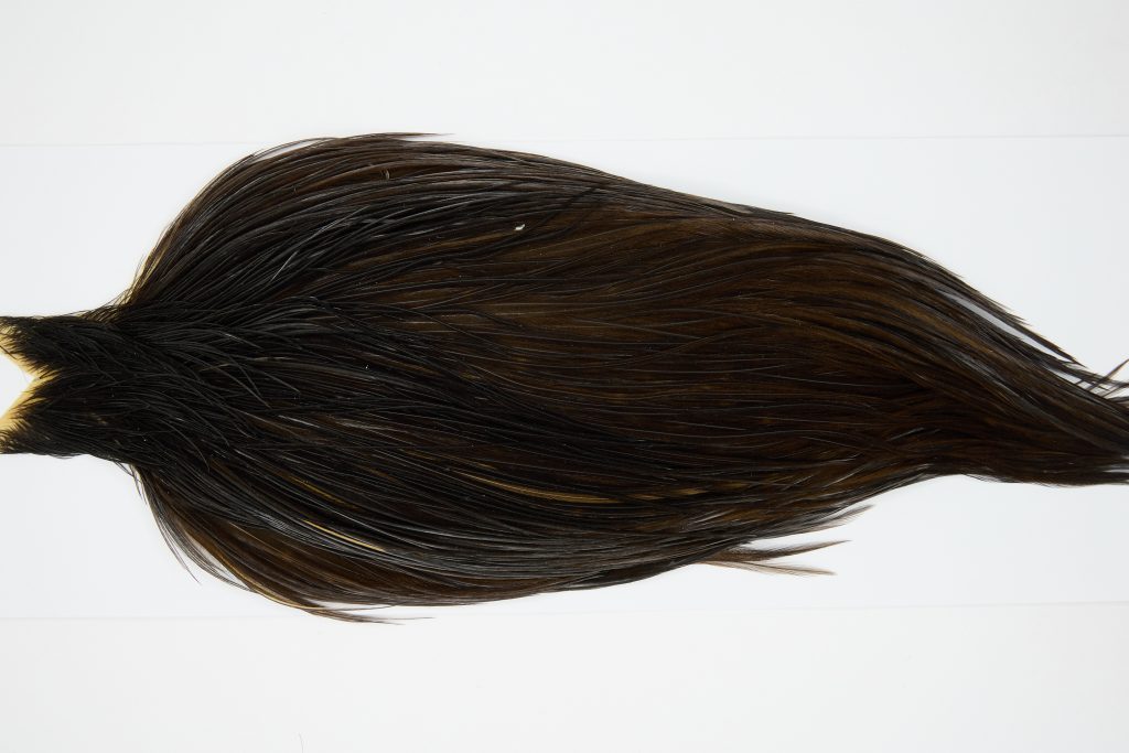 9899 JimsFlyCo Dry Fly Hackle Grade 3 Rooster Cape Brown Dun Ties Size 10-20